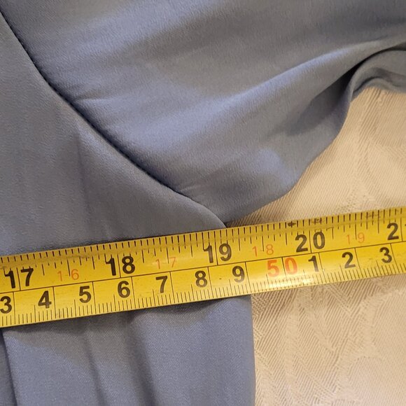 Philosophy Sky Blue V-Neck Blouse - Picture 5 of 6